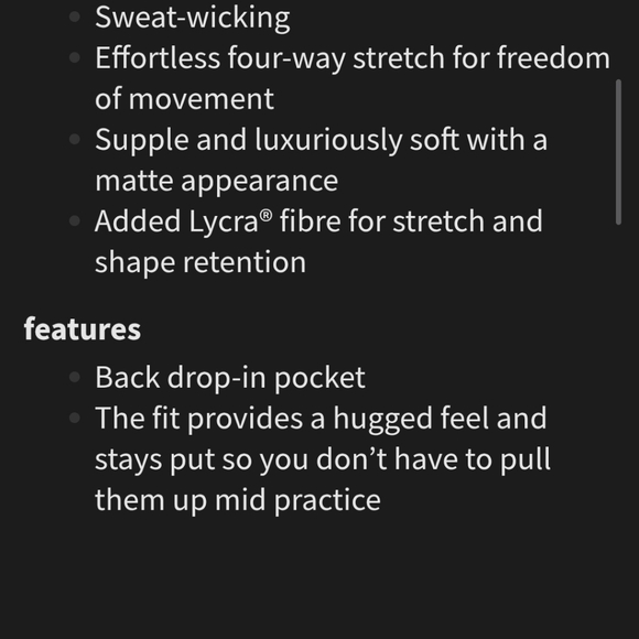 LULULEMON Wunder Under SmoothCover High-Rise 25" Black - Picture 11 of 11